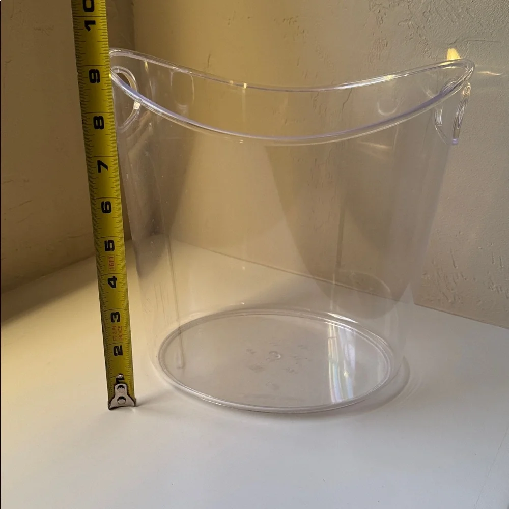 Clear Acrylic Bucket